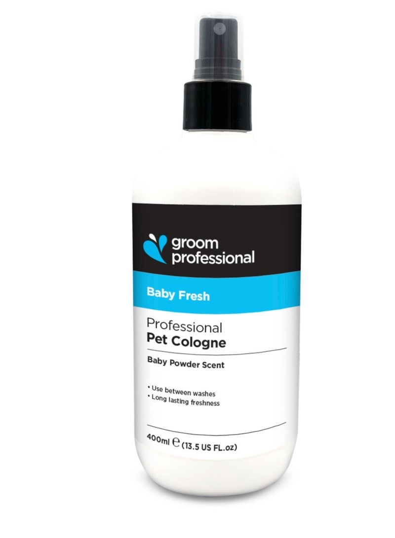 Groom Professional Baby Fresh Pet Cologne (Perfume)- 400 ml - Image 1